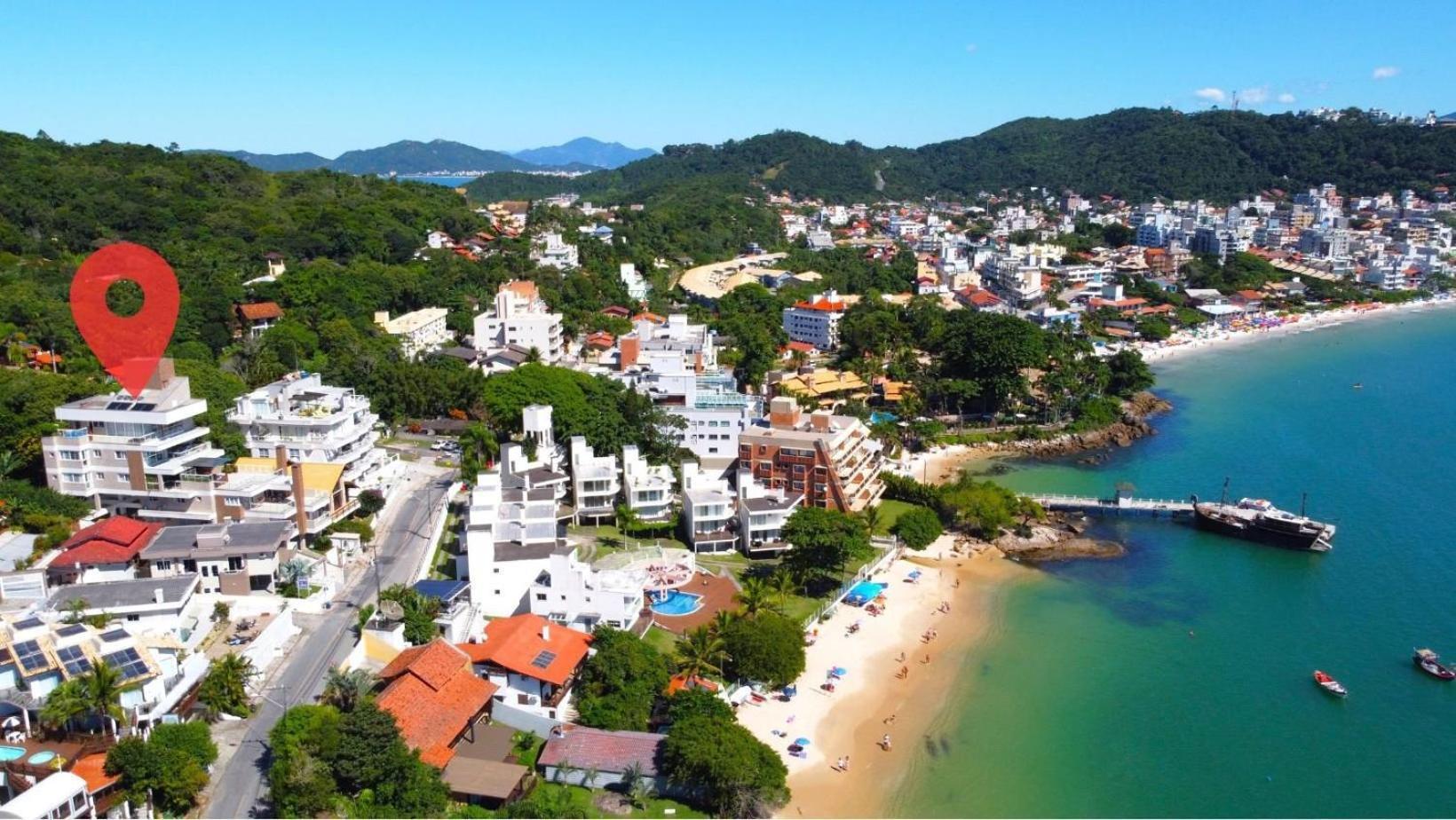 1083 - Apartamento Com Vista Para O Mar Em Bombinhas Exterior photo